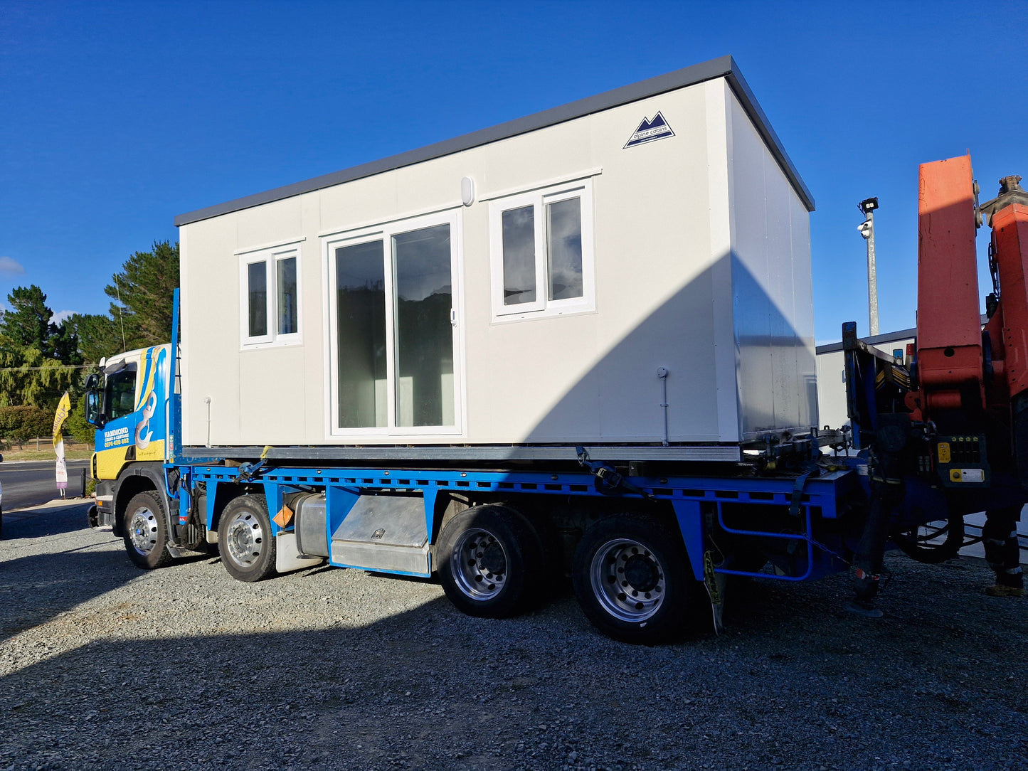 Fully Complete - 6x3 meter Portable Cabin or Home Office - Power and Carpet